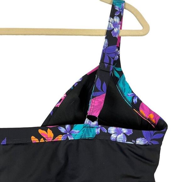 Swimsuits For All Swim Suits Top Tankini Modest Floral Swimwear sz 44DDD - Picture 13 of 16